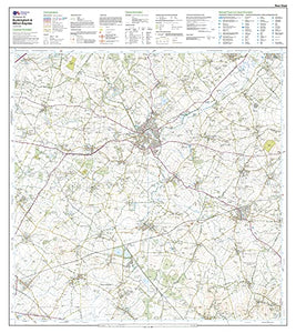 Ordnance Survey Explorer Map 192: Buckingham & Milton Keynes, Leighton Buzzard & Woburn