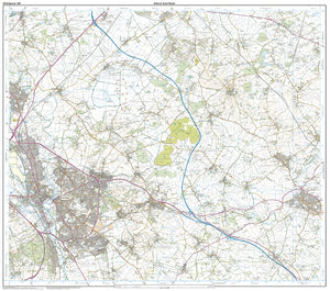 Ordnance Survey Explorer Map 180: Oxford, Woodstock and Witney