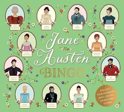 PRE-ORDER: Jane Austen Bingo