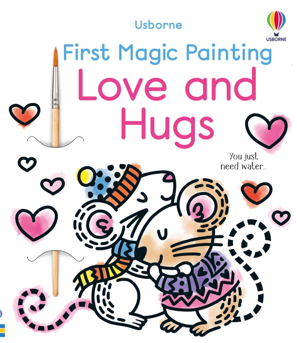 First Magic Painting : Love and Hugs