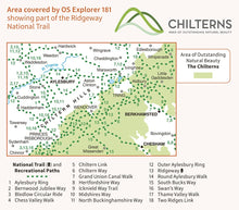 Load image into Gallery viewer, Ordnance Survey Explorer Map 181: Chiltern Hills North Map-Aylesbury, Berkhamsted &amp; Chesham
