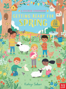 Getting ready for Spring: A Sticker Story Book